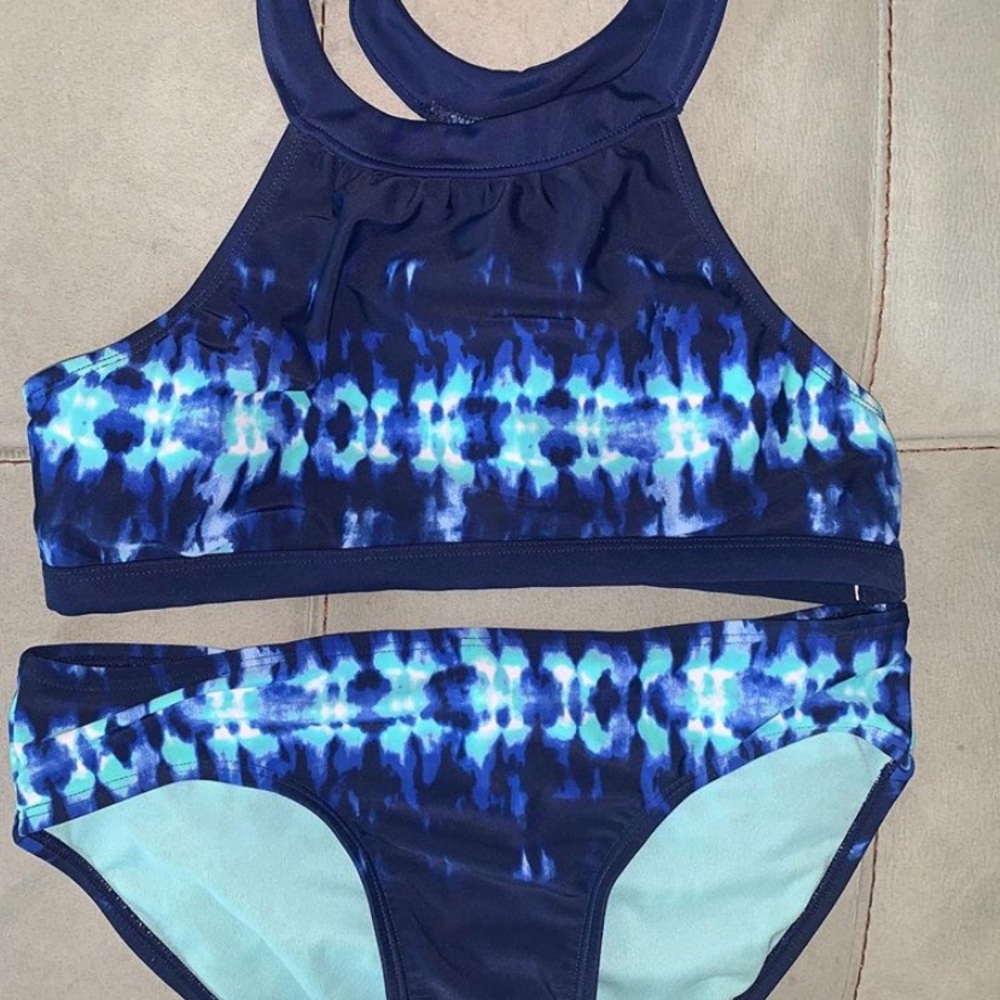 Tie dye bikini set from Justice
